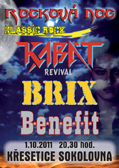 Benefit - Rocková noc - Křesetice